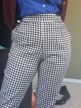 Vixen by Micheline Pitt Gingham Pedal Pushers